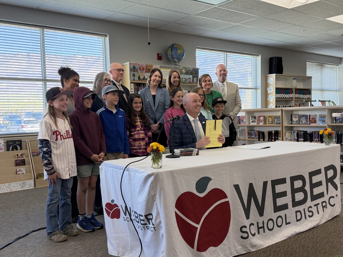 Ceremonial bill signing event puts spotlight on 2026 session’s education bills